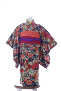 アンティークな七五三着物