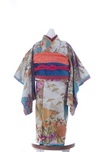 アンティークな七五三着物
