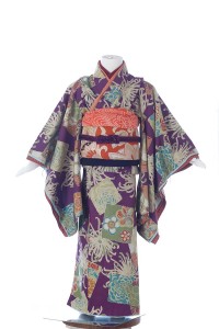 アンティークな七五三着物