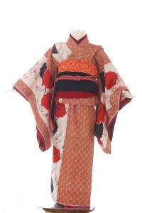 アンティークな七五三着物 