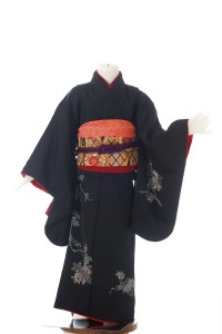 アンティークな七五三着物