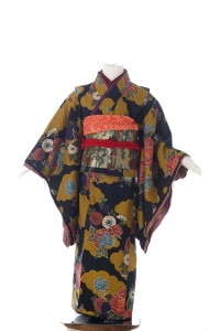 アンティークな七五三着物