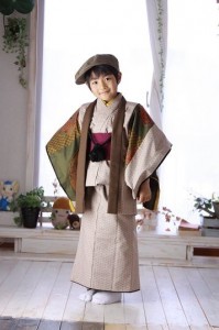 アンティークな七五三着物