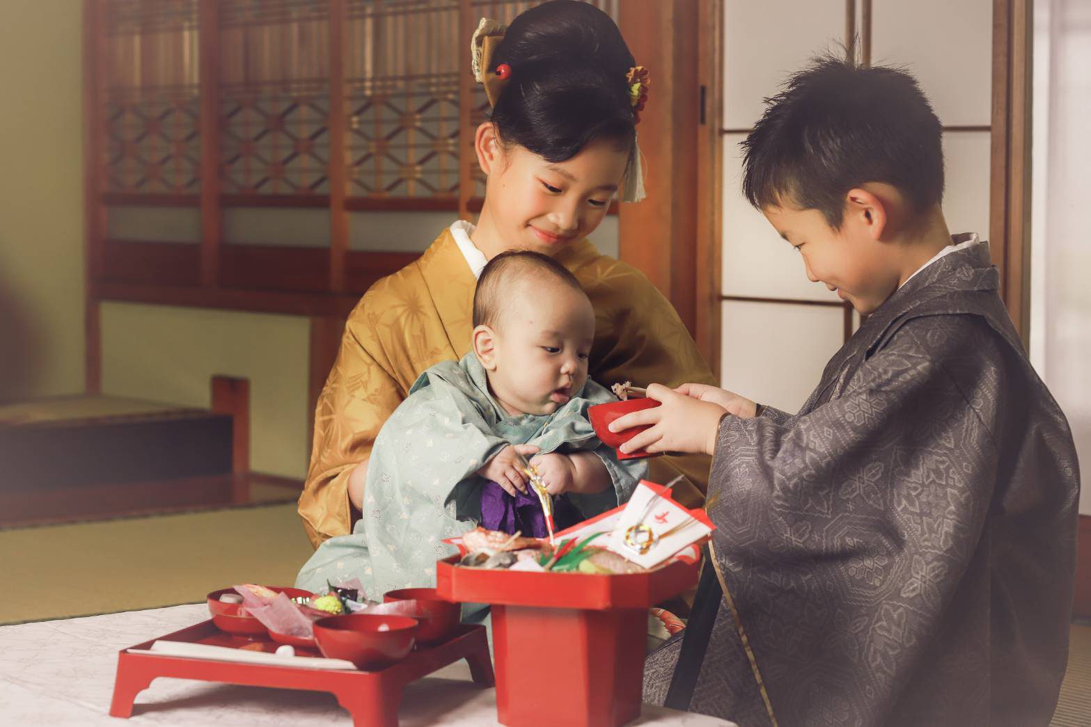 末っ子のお食い初め